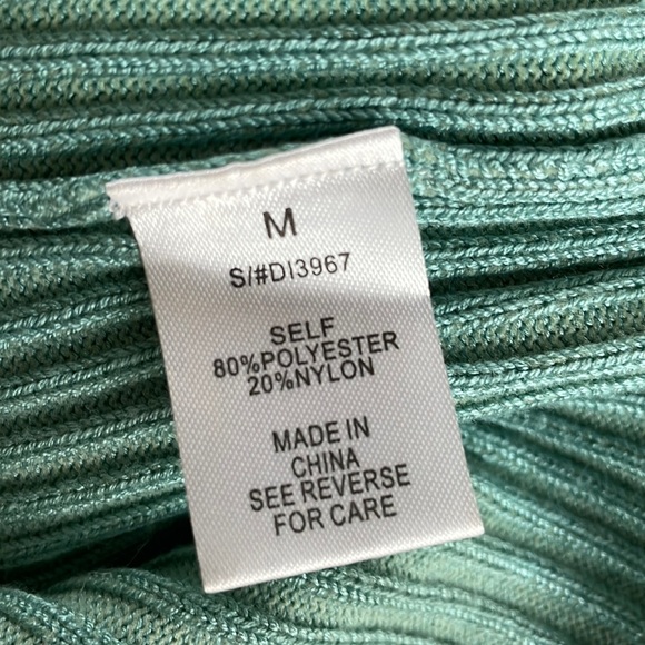 Fashion Nova Mint Knit Dress Medium - Picture 2 of 8